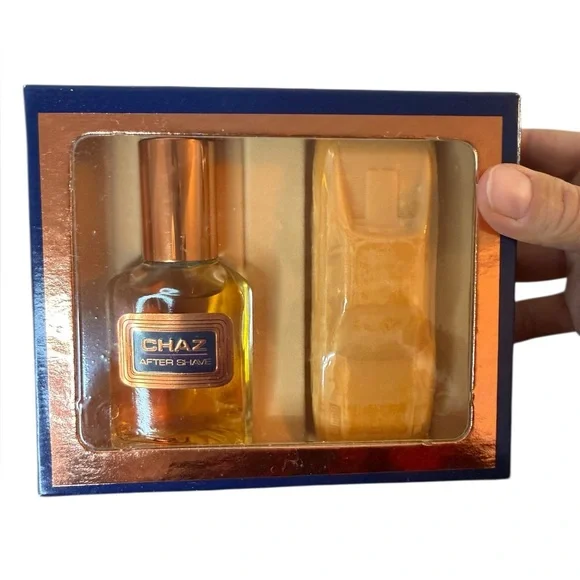 New Revlon Chaz Racing Start Vintage Car Soap and Aftershave Set RARE